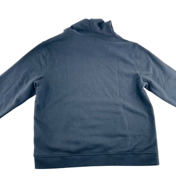 Gap 1969 Navy Blue Mens Hoodie Sweatshirt Large Cotton/Polyester Blend - Picture 5 of 6